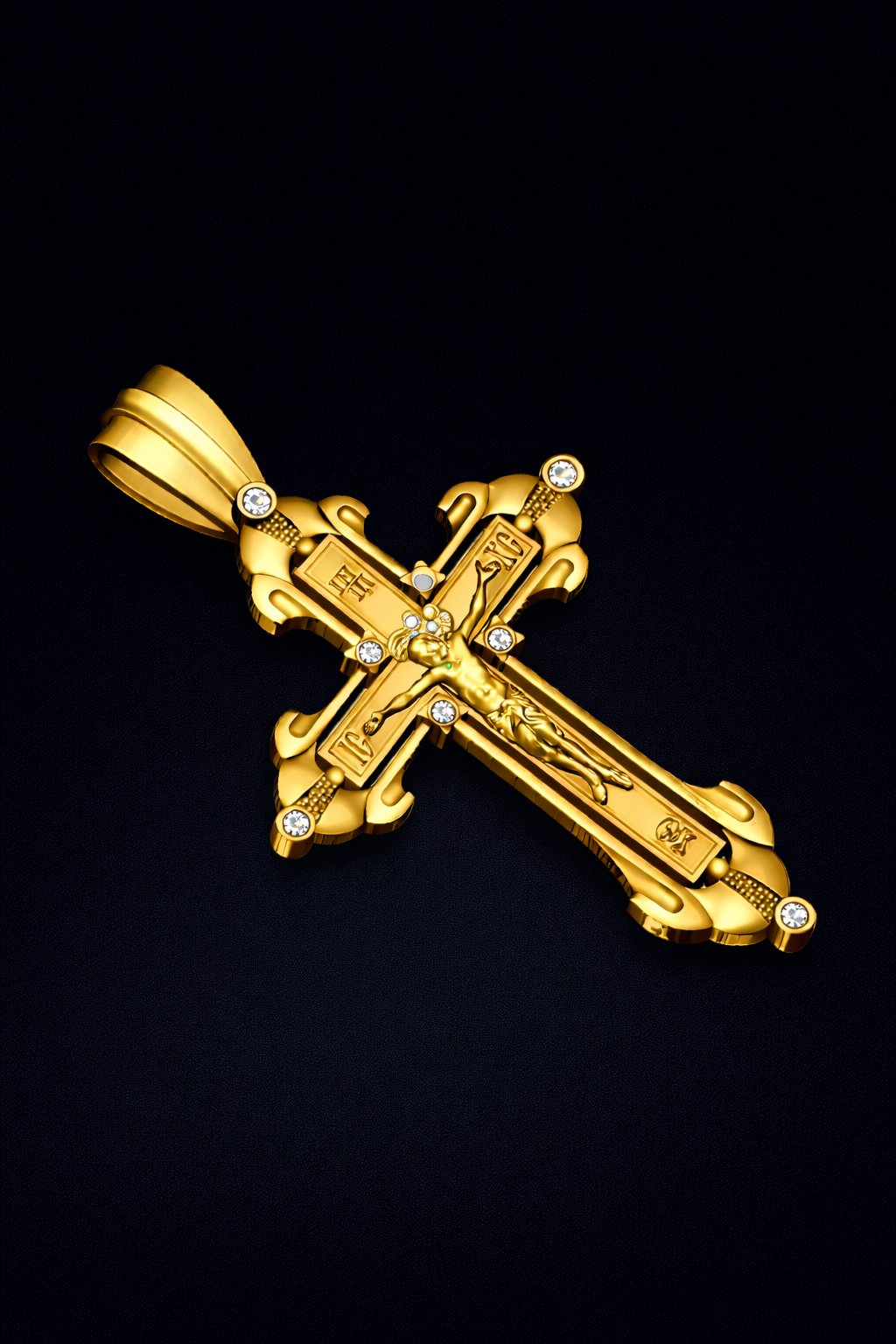 NOBLIS — Cross 12. Bijuterie lucrată manual în Chișinău, finisaj premium, livrare în toată Moldova.