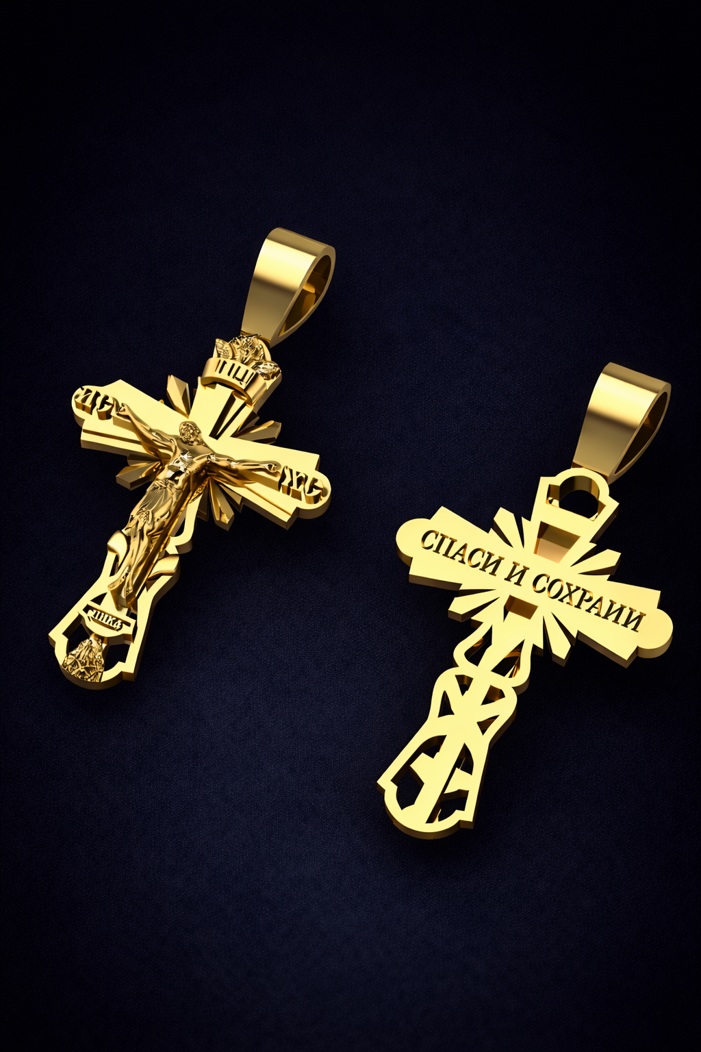 NOBLIS — Cross 34. Bijuterie lucrată manual în Chișinău, finisaj premium, livrare în toată Moldova.