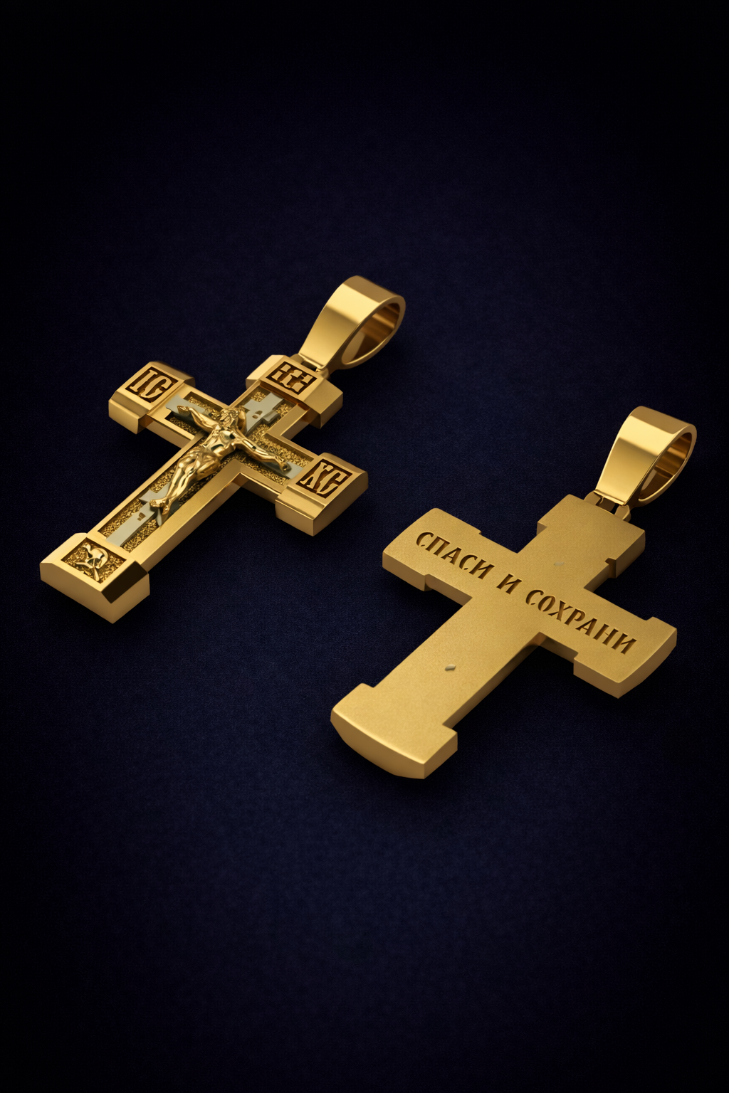 NOBLIS — Cross 9. Bijuterie lucrată manual în Chișinău, finisaj premium, livrare în toată Moldova.