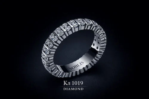 NOBLIS — Eternity Ring 5. Bijuterie lucrată manual în Chișinău, finisaj premium, livrare în toată Moldova.