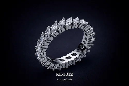 NOBLIS — Eternity Ring 8. Bijuterie lucrată manual în Chișinău, finisaj premium, livrare în toată Moldova.