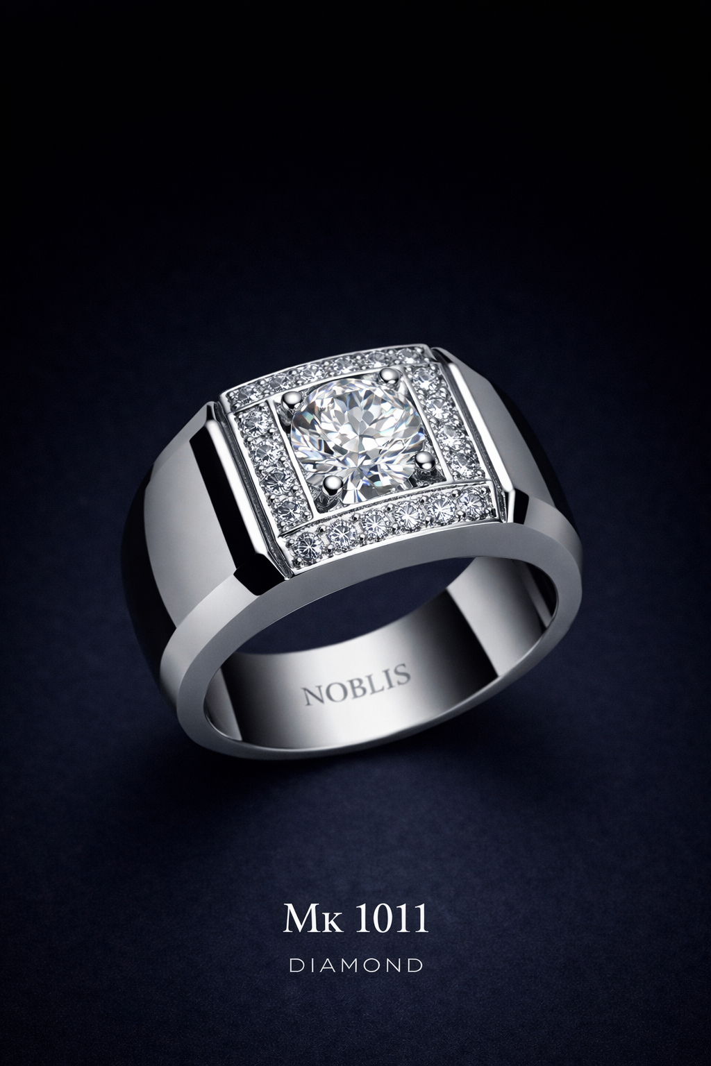 NOBLIS — Men Ring 1. Bijuterie lucrată manual în Chișinău, finisaj premium, livrare în toată Moldova.