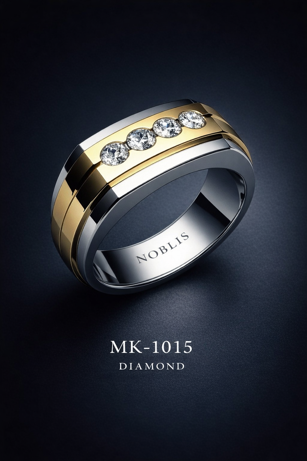 NOBLIS — Men Ring 2. Bijuterie lucrată manual în Chișinău, finisaj premium, livrare în toată Moldova.