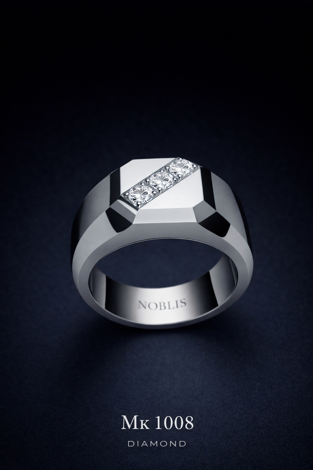 NOBLIS — Men Ring 3. Bijuterie lucrată manual în Chișinău, finisaj premium, livrare în toată Moldova.