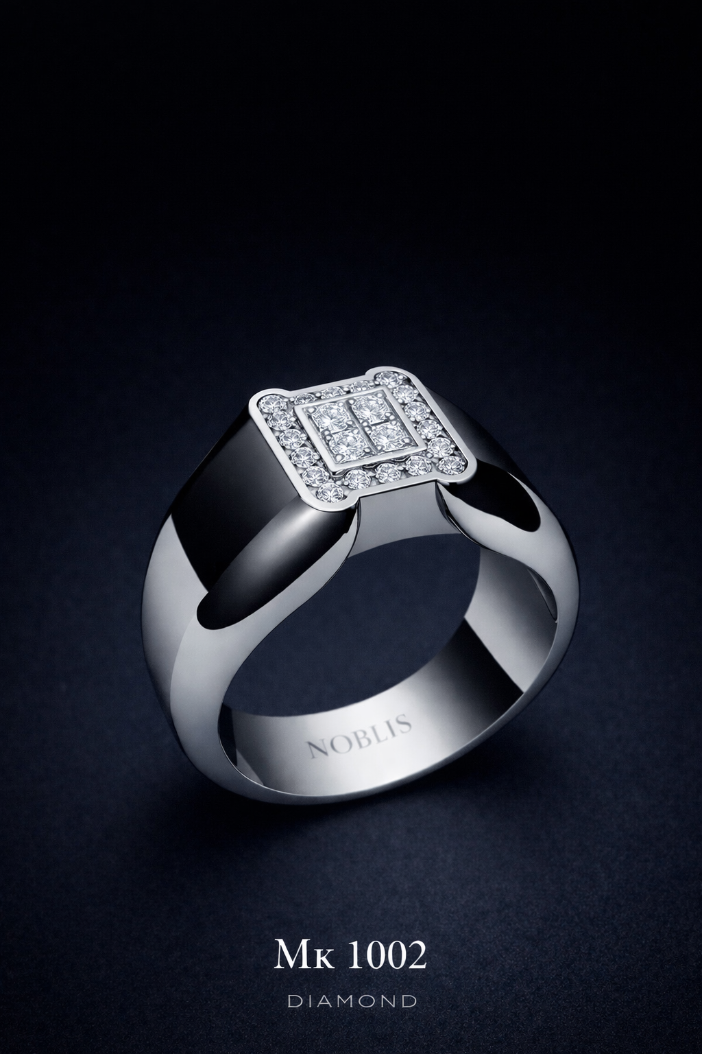 NOBLIS — Men Ring 4. Bijuterie lucrată manual în Chișinău, finisaj premium, livrare în toată Moldova.