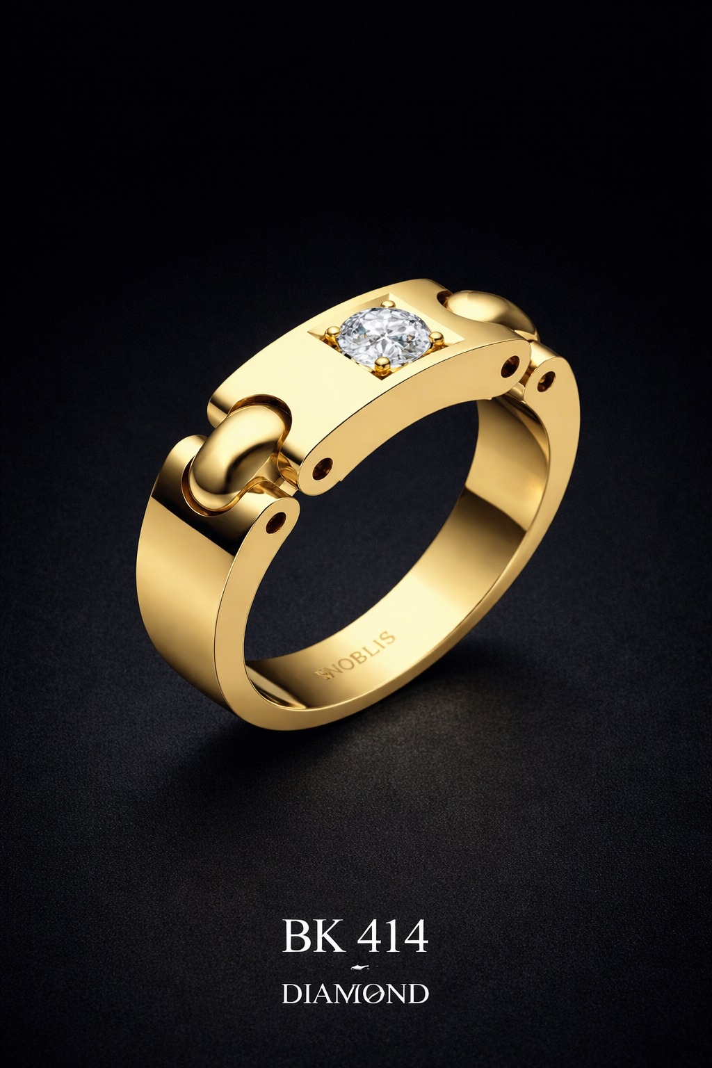 NOBLIS — Men Ring 31. Bijuterie lucrată manual în Chișinău, finisaj premium, livrare în toată Moldova.