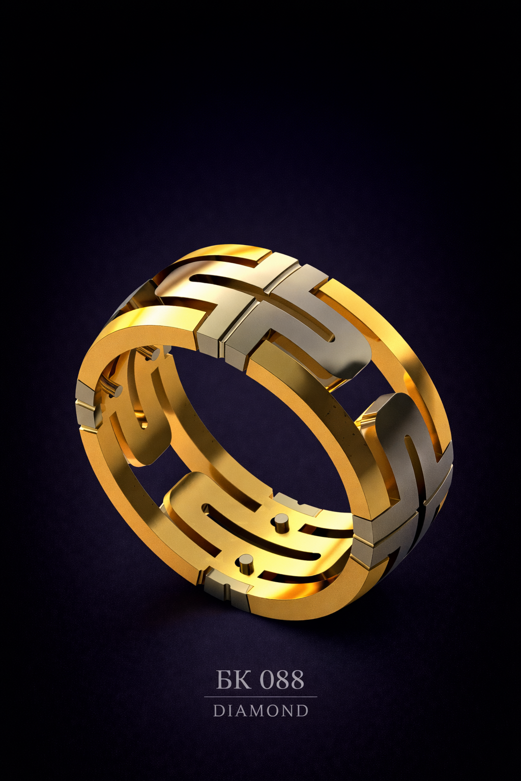 NOBLIS — Men Ring 39. Bijuterie lucrată manual în Chișinău, finisaj premium, livrare în toată Moldova.