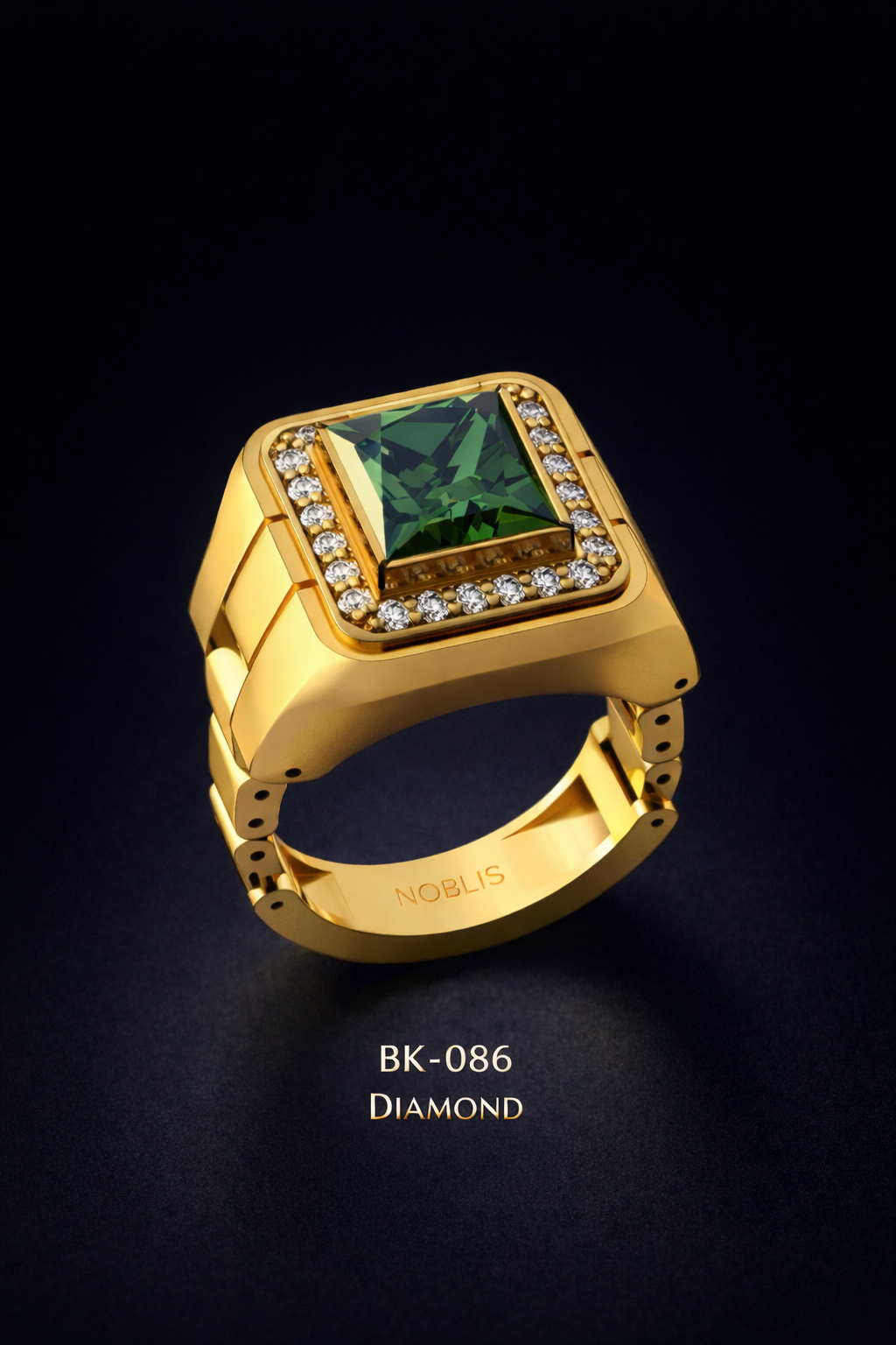 NOBLIS — Men Ring 41. Bijuterie lucrată manual în Chișinău, finisaj premium, livrare în toată Moldova.