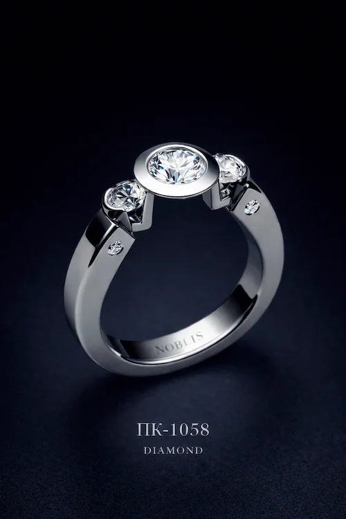 NOBLIS — Engagement Ring 12. Bijuterie lucrată manual în Chișinău, finisaj premium, livrare în toată Moldova.