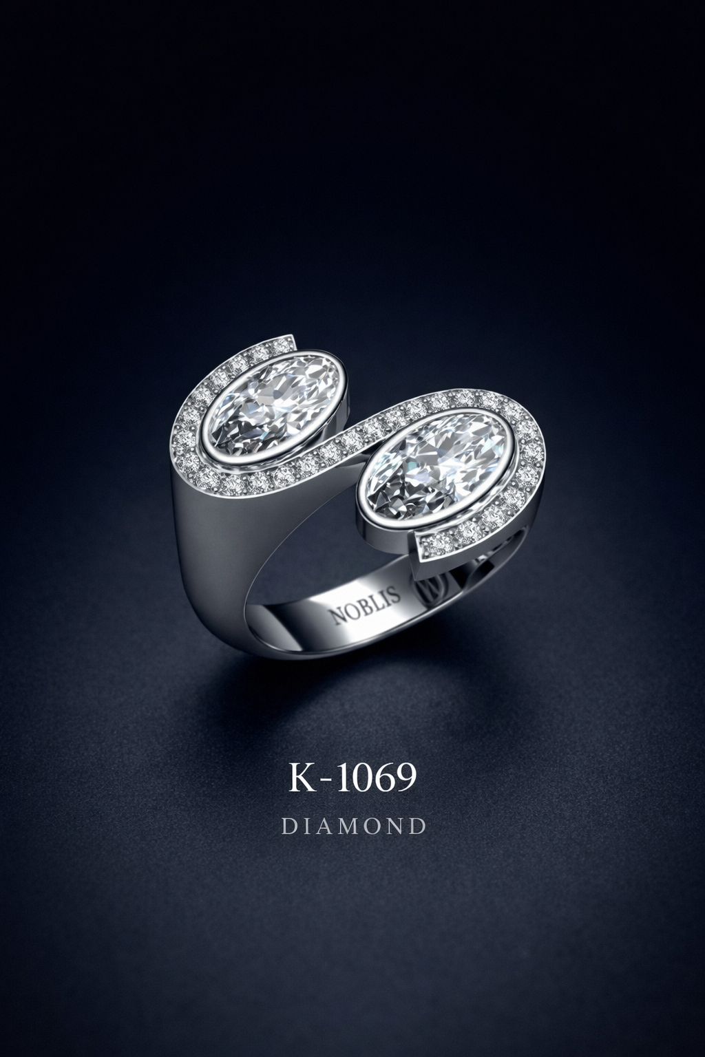 NOBLIS — Ladies Ring 1. Bijuterie lucrată manual în Chișinău, finisaj premium, livrare în toată Moldova.