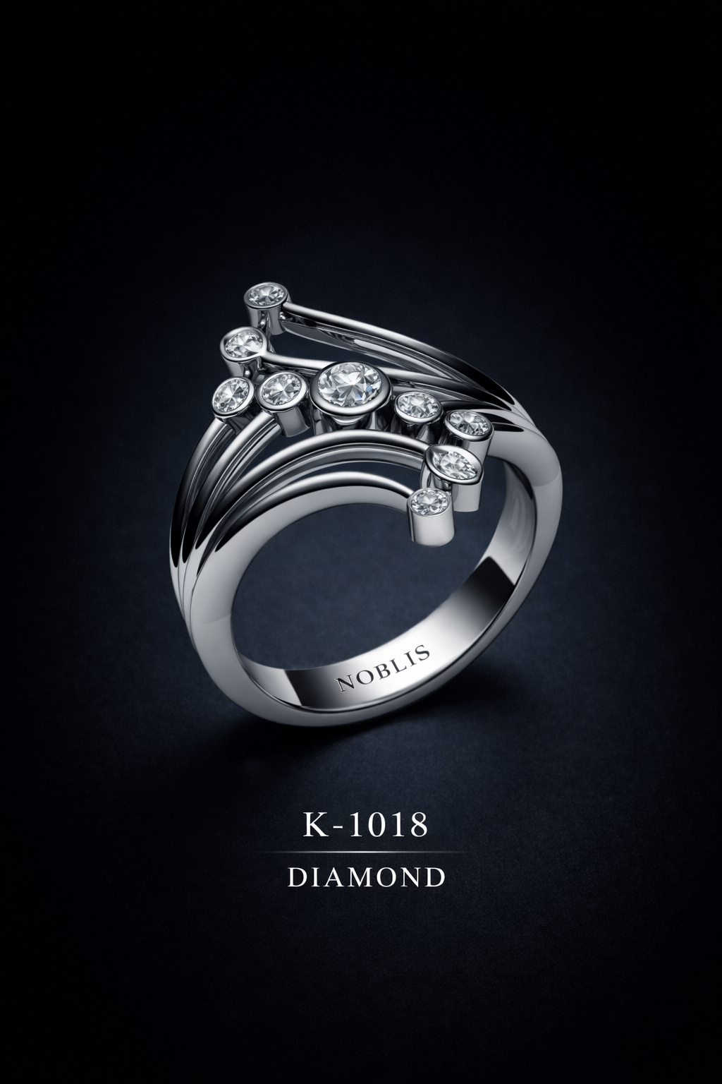 NOBLIS — Ladies Ring 13. Bijuterie lucrată manual în Chișinău, finisaj premium, livrare în toată Moldova.