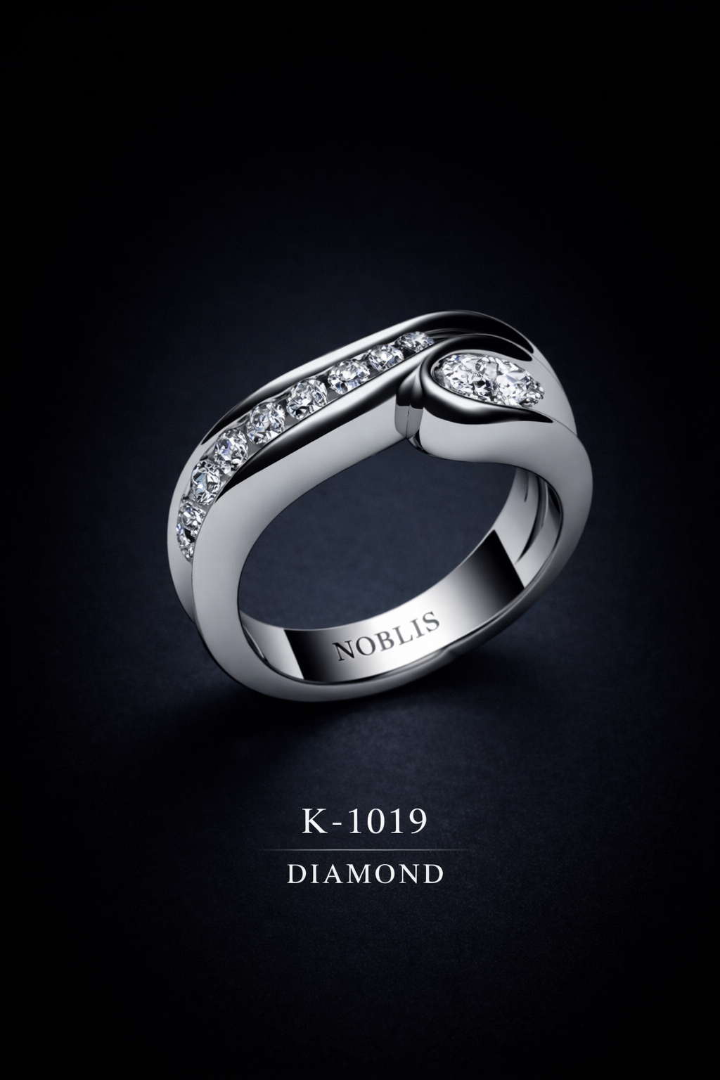 NOBLIS — Ladies Ring 3. Bijuterie lucrată manual în Chișinău, finisaj premium, livrare în toată Moldova.