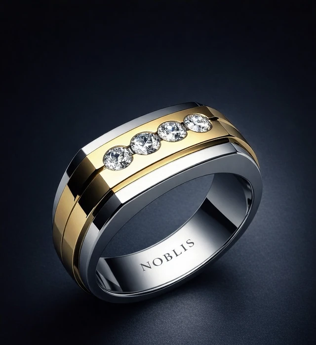 Men’s ring Solene — an individually crafted NOBLIS creation.