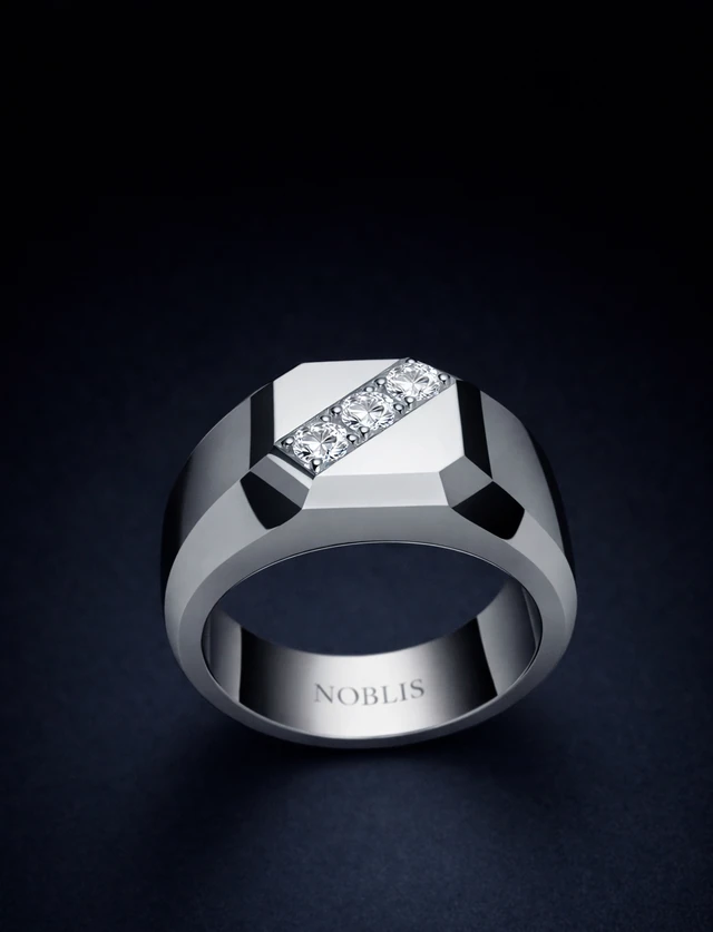 Men’s ring Aria — an individually crafted NOBLIS creation.