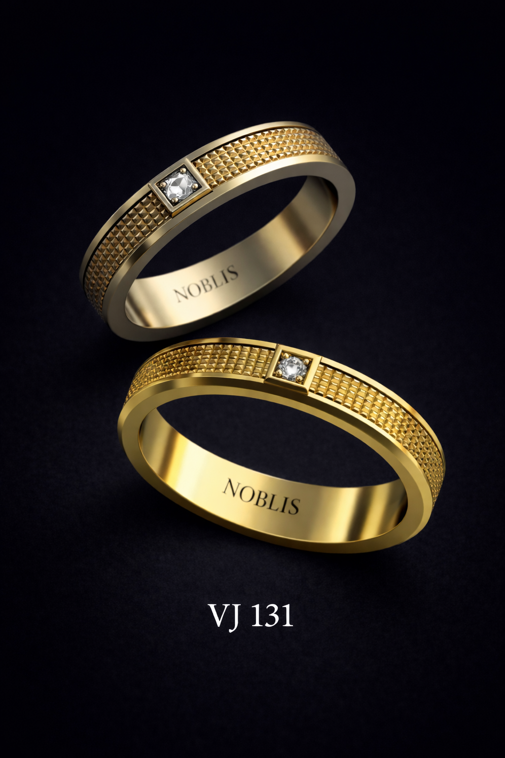 NOBLIS — Wedding Ring 43. Bijuterie lucrată manual în Chișinău, finisaj premium, livrare în toată Moldova.