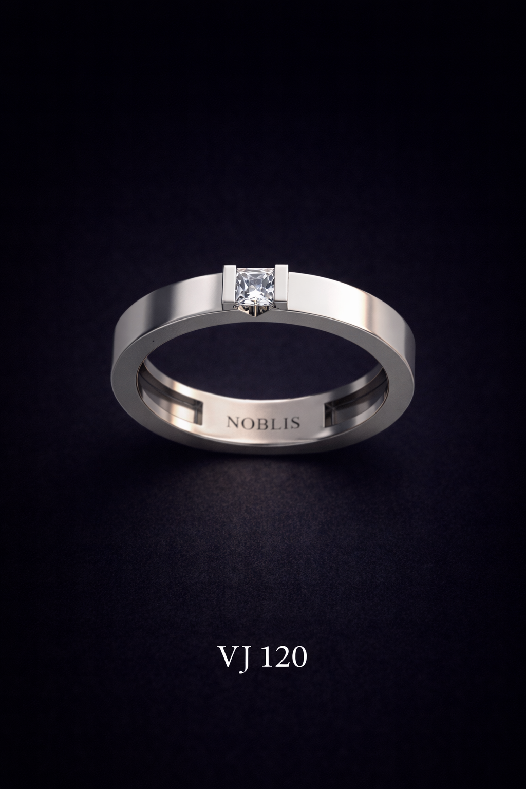 NOBLIS — Wedding Ring 47. Bijuterie lucrată manual în Chișinău, finisaj premium, livrare în toată Moldova.