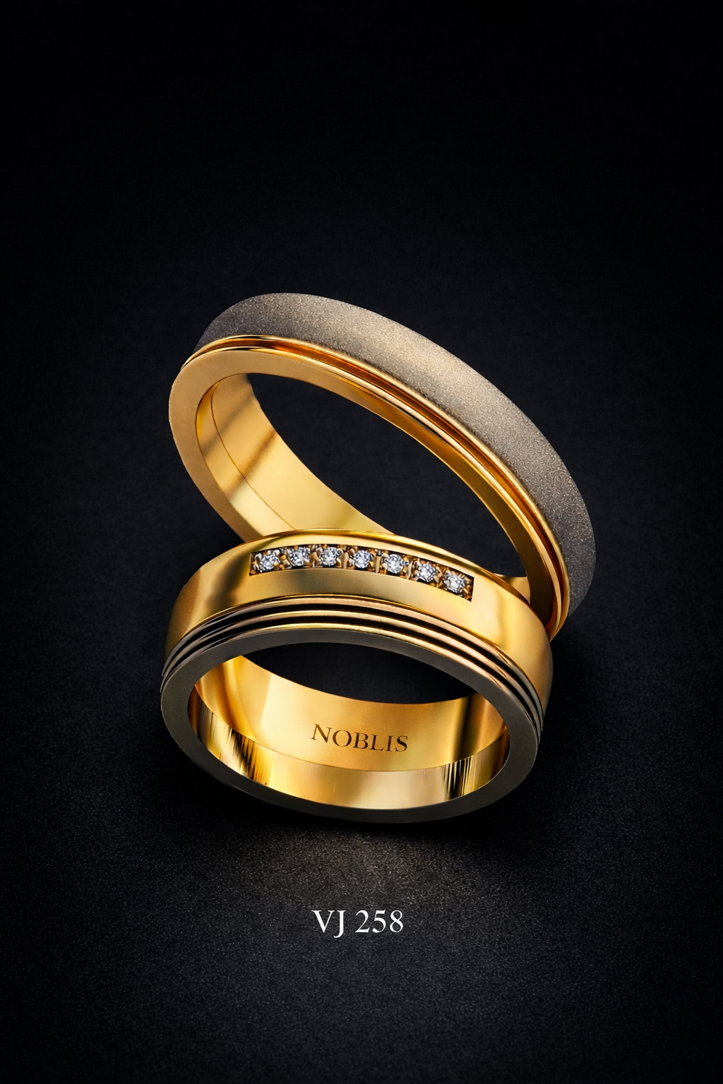NOBLIS — Wedding Ring 54. Bijuterie lucrată manual în Chișinău, finisaj premium, livrare în toată Moldova.
