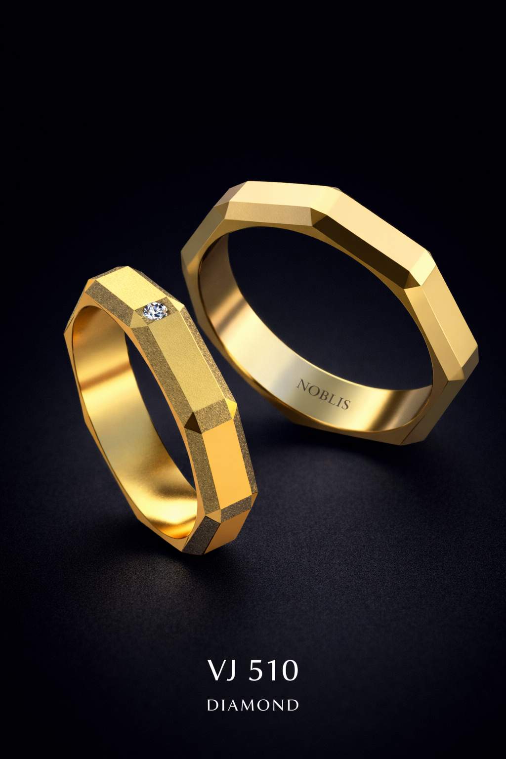 NOBLIS — Wedding Ring 61. Bijuterie lucrată manual în Chișinău, finisaj premium, livrare în toată Moldova.